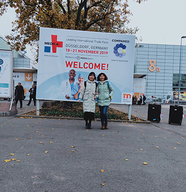 Participated in the 2019 Dusseldorf Medical Exhibition in Germany